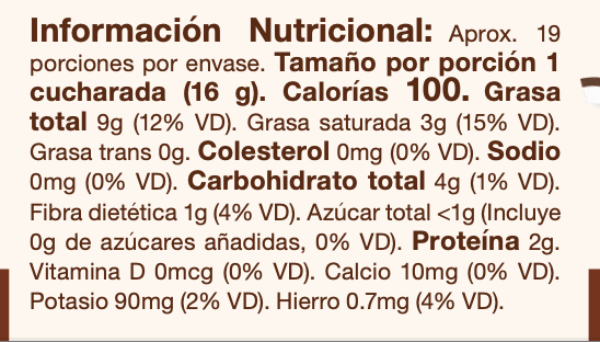 Mantequilla Chocolate Blend FAMILIAR
