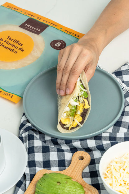 Tortillas de Harina de Almendra