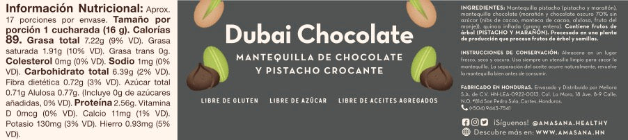 Mantequilla Dubai Chocolate
