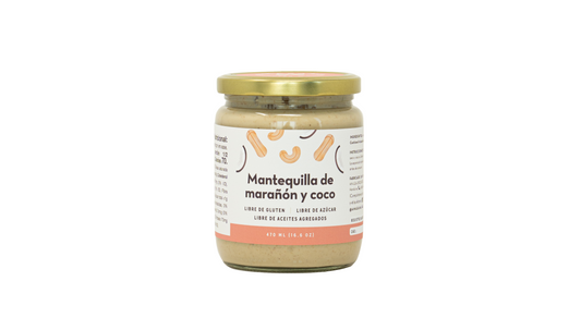 Mantequilla de Marañón y Coco FAMILIAR