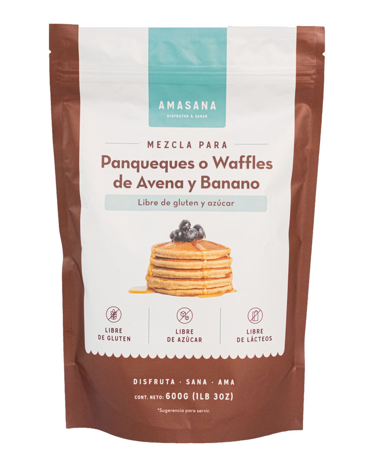 Mezcla para Panqueques y Waffles de Avena